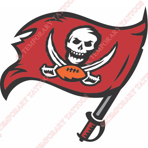 Tampa Bay Buccaneers Customize Temporary Tattoos Stickers NO.825